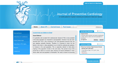 Desktop Screenshot of journalofpreventivecardiology.com