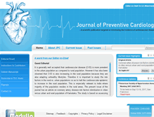 Tablet Screenshot of journalofpreventivecardiology.com